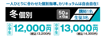 冬　個別
